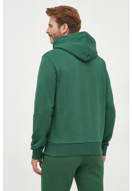 Lacoste Суичър в зелено с изчистен дизайн - Pepit.bg