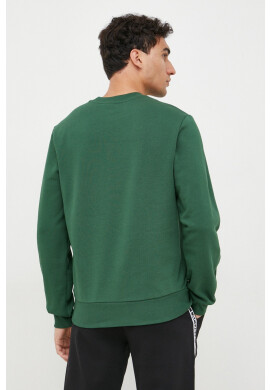 Lacoste Суичър в зелено с изчистен дизайн - Pepit.bg