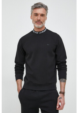 Lacoste Суичър в черно с апликация - Pepit.bg