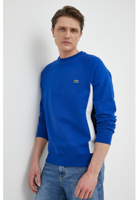 Lacoste Суичър в синьо с десен - Pepit.bg