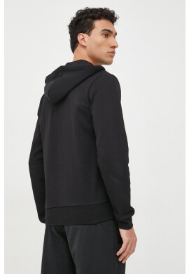 Lacoste Суичър в черно с изчистен дизайн - Pepit.bg