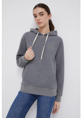 Lacoste Суичър в тъмносиньо с изчистен дизайн - Pepit.bg
