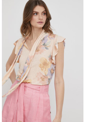 Lauren Ralph Lauren Ленен топ - Pepit.bg