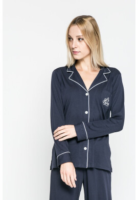 Lauren Ralph Lauren Пижама дамска в тъмносиньо - Pepit.bg