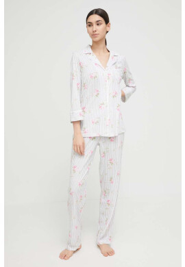 Lauren Ralph Lauren Пижама дамска в синьо - Pepit.bg