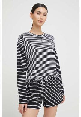 Lauren Ralph Lauren Пижама дамска в черно - Pepit.bg