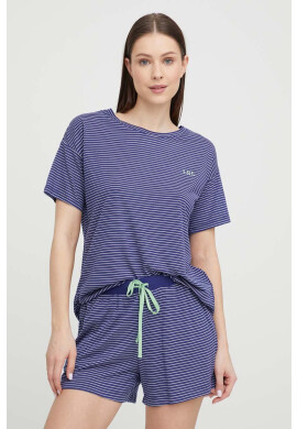 Lauren Ralph Lauren Пижама дамска в тъмносиньо - Pepit.bg