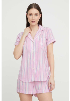 Lauren Ralph Lauren Пижама дамска в синьо - Pepit.bg