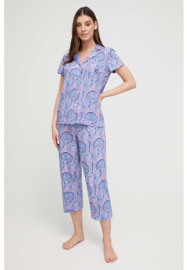 Lauren Ralph Lauren Пижама в синьо - Pepit.bg