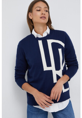 Lauren Ralph Lauren Пуловер дамски в черно - Pepit.bg