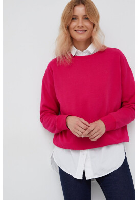 Lauren Ralph Lauren Суичър в розово с изчистен дизайн - Pepit.bg