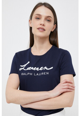 Lauren Ralph Lauren Тениска в тъмносиньо - Pepit.bg