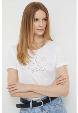 Lauren Ralph Lauren Тениска в бяло - Pepit.bg
