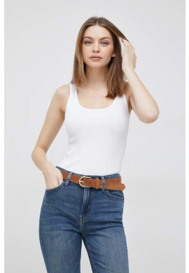 Lauren Ralph Lauren Топ дамски в бяло - Pepit.bg