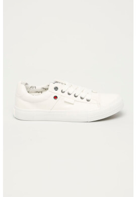 Lee Cooper Ниски кецове мъжки в бяло - Pepit.bg