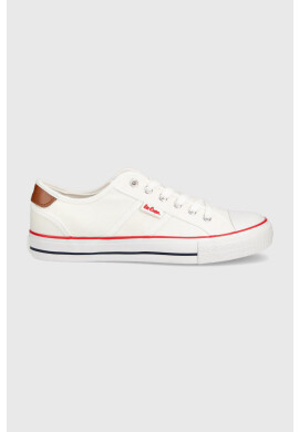Lee Cooper Ниски кецове мъжко в бяло - Pepit.bg