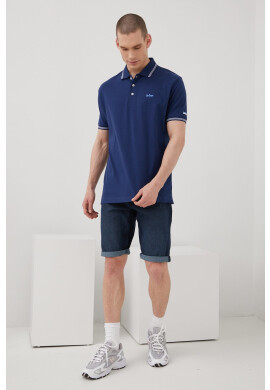 Lee Cooper Памучна тениска с яка - Pepit.bg