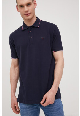 Lee Cooper Памучна тениска с яка - Pepit.bg