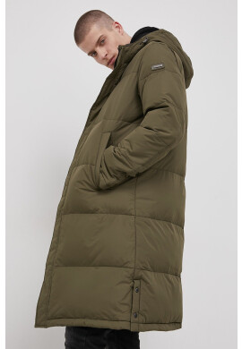 Lee Cooper Яке мъжко в зелено със зимна изолация - Pepit.bg