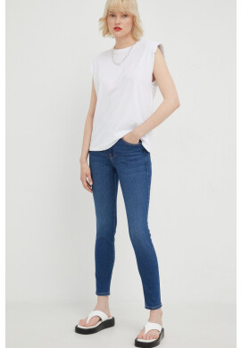 Lee Дънки Foreverfit Dark Subtle Worn с висока талия - Pepit.bg