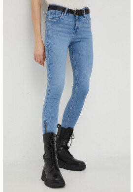 Lee Дънки Scarlett High Zip Partly Cloudy с висока талия - Pepit.bg