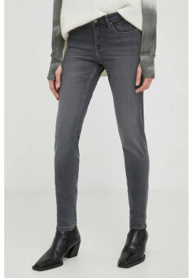 Lee Дънки Scarlett Washed Grey със стандартна талия - Pepit.bg