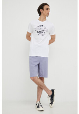 Lee Къс панталон с лен Relaxed Drawstring S Misty Lilac в лилаво - Pepit.bg