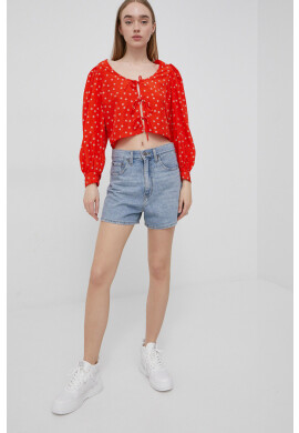 Levi's Блуза дамска в червено - Pepit.bg
