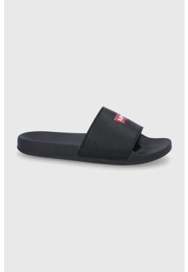 Levi's Чехли мъжки в черно - Pepit.bg