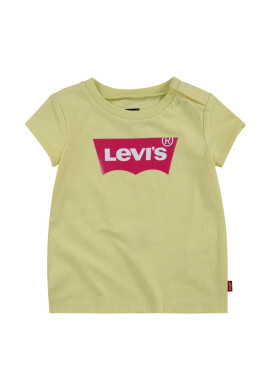 Levi's Детска памучна тениска в розово - Pepit.bg
