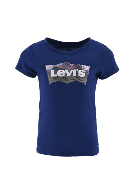 Levi's Детска памучна тениска в тъмносиньо - Pepit.bg