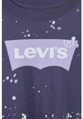 Levi's Детска памучна тениска в тъмносиньо - Pepit.bg