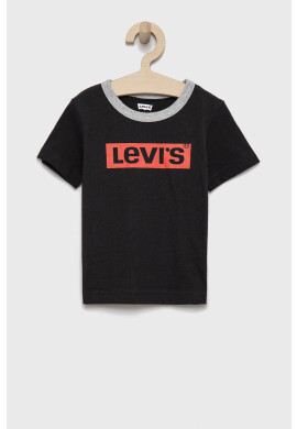 Levi's Детска памучна тениска в бяло - Pepit.bg