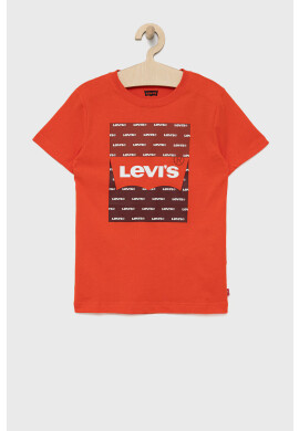 Levi's Детска памучна тениска в тъмносиньо - Pepit.bg