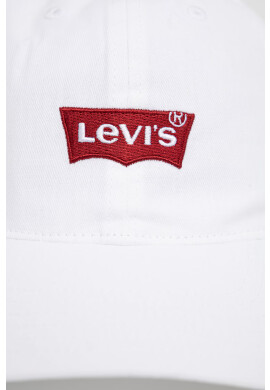 Levi's Детска шапка в бяло с апликация - Pepit.bg