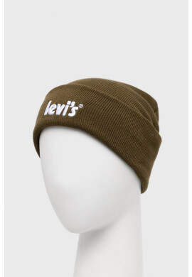 Levi's Детска шапка в зелено - Pepit.bg