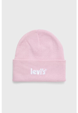 Levi's Детска шапка в розово - Pepit.bg