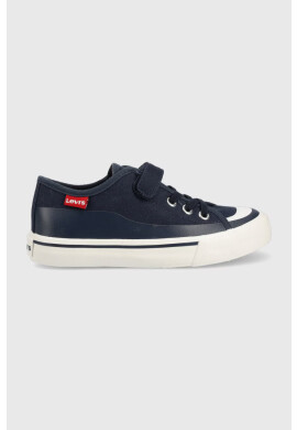 Levi's Детски ниски кецове в тъмносиньо - Pepit.bg