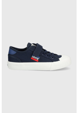 Levi's Детски ниски кецове в тъмносиньо - Pepit.bg