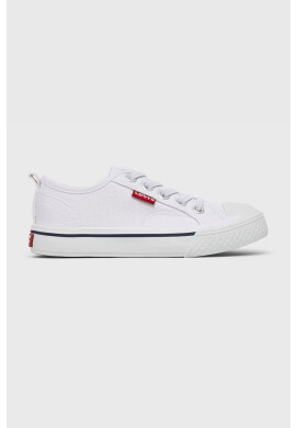 Levi's Детски ниски кецове в бяло - Pepit.bg