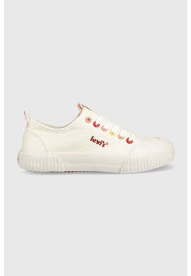 Levi's Детски ниски кецове в бяло - Pepit.bg