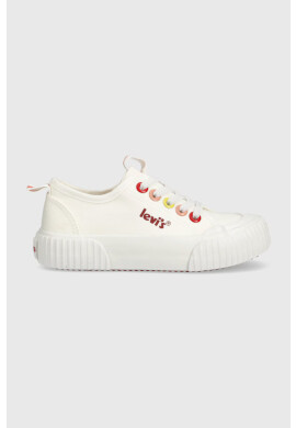 Levi's Детски ниски кецове в бяло - Pepit.bg