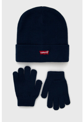 Levi's Детски шапка и ръкавици в тъмносиньо - Pepit.bg