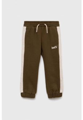 Levi's Детски спортен панталон в зелено с принт - Pepit.bg