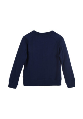 Levi's Детски суичър в тъмносиньо с принт - Pepit.bg