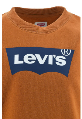 Levi's Детски суичър в кафяво с принт - Pepit.bg