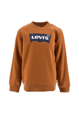 Levi's Детски суичър в кафяво с принт - Pepit.bg