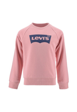 Levi's Детски суичър в розово с принт - Pepit.bg