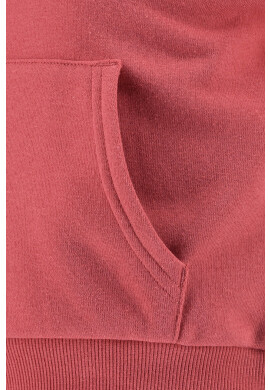 Levi's Детски суичър в червено с качулка с принт - Pepit.bg