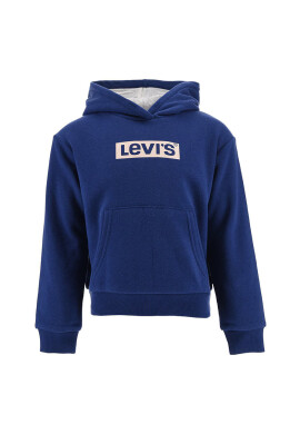 Levi's Детски суичър в тъмносиньо с качулка с принт - Pepit.bg